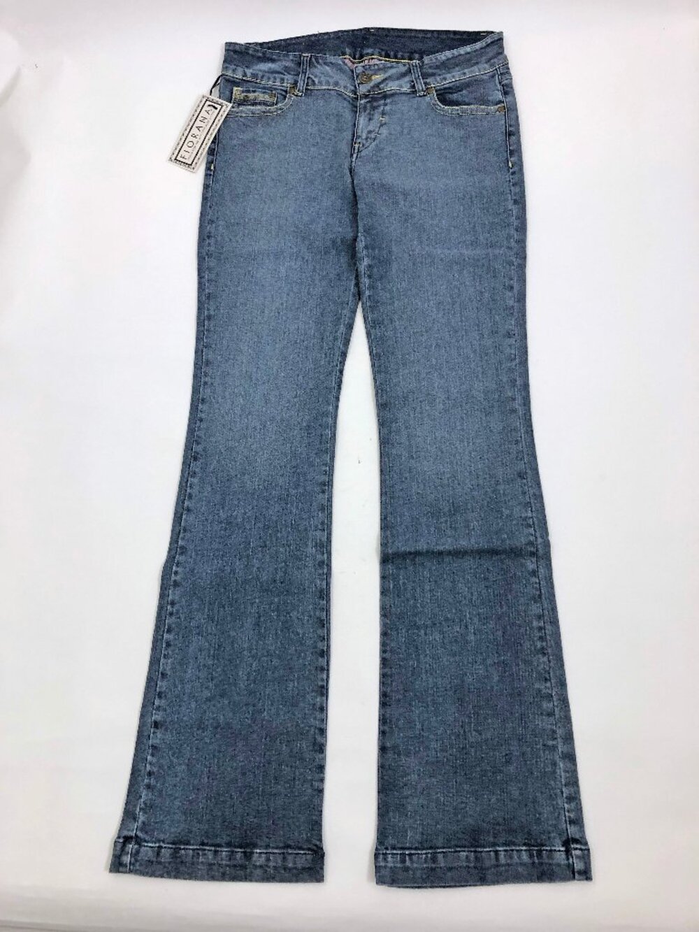 Fiorana Women's Size 8 Embroidered Hip Pockets 5 Pocket Jeans NWT Flared